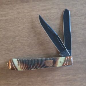 Rough Rider Trapper in Copper Jigged Bone