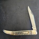 Marbles Large Toothpick in Ram Horn knife for sale