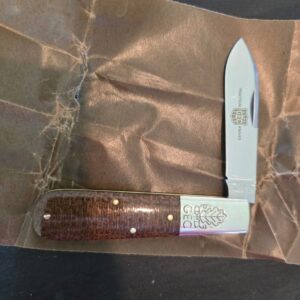 Great Eastern Cutlery #862125 SS Brown Burlap Micarta
