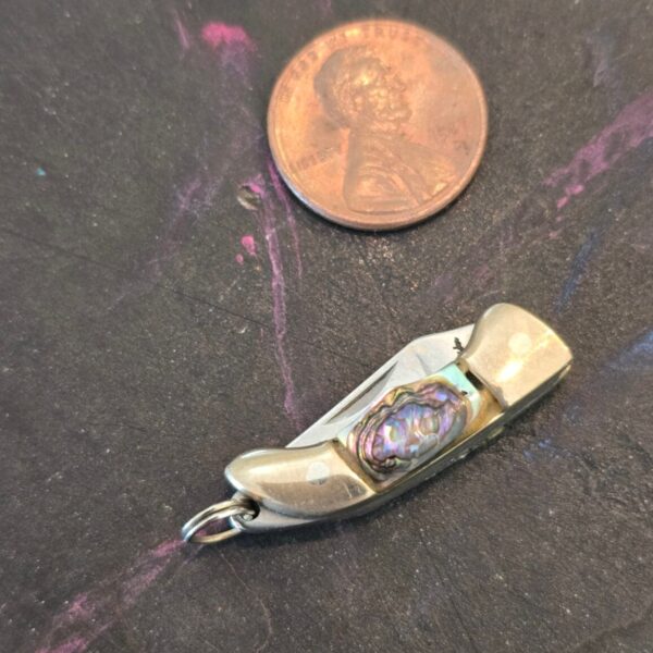 Rough Rider Tiny 1" Abalone Folder