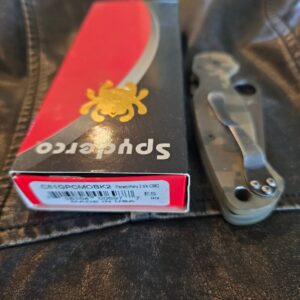 Spyderco USA PM 2 Digi Camo and Black (used) C81GPCMOBK2 knife for sale