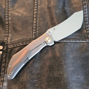 Kansept Tipper By Edgy Bladeworks K1079A2 in Satin CPM S35VM and Bronze Anodized Titanium