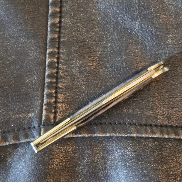 Frost Cutlery Medium Toothpick in Purple Jigged Bone