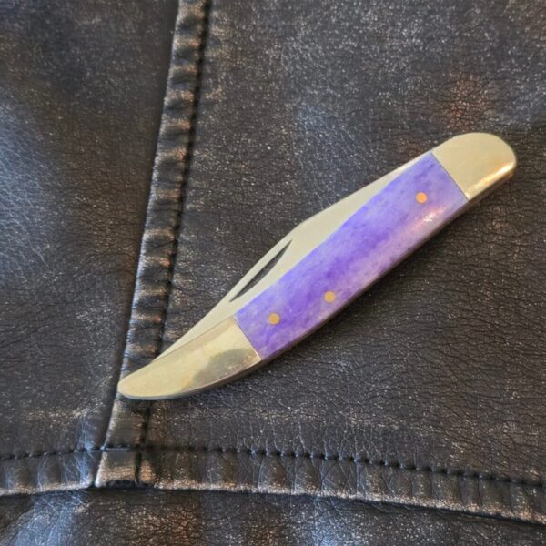 Frost Cutlery Medium Toothpick in Purple Bone