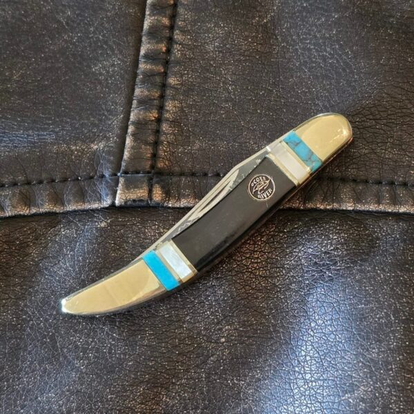 Frost Cutlery Small Toothpick in MOP and Turquoise