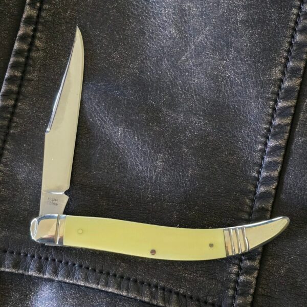 Rough Rider Large Toothpick in Yellow Synthetic