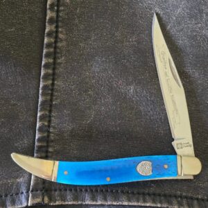 Rough Rider Large Toothpick in Blue Bone