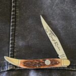 Rough Rider Large Toothpick in Brown Bone