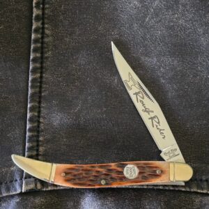 Rough Rider Large Toothpick in Brown Bone