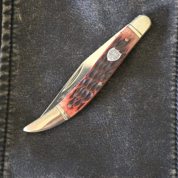 Frost Cutlery Large Toothpick in Brown Jigged Bone