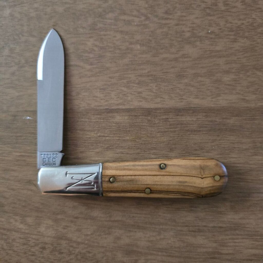 Great Eastern Cutlery #772122 Mount of Olive Wood knife for sale