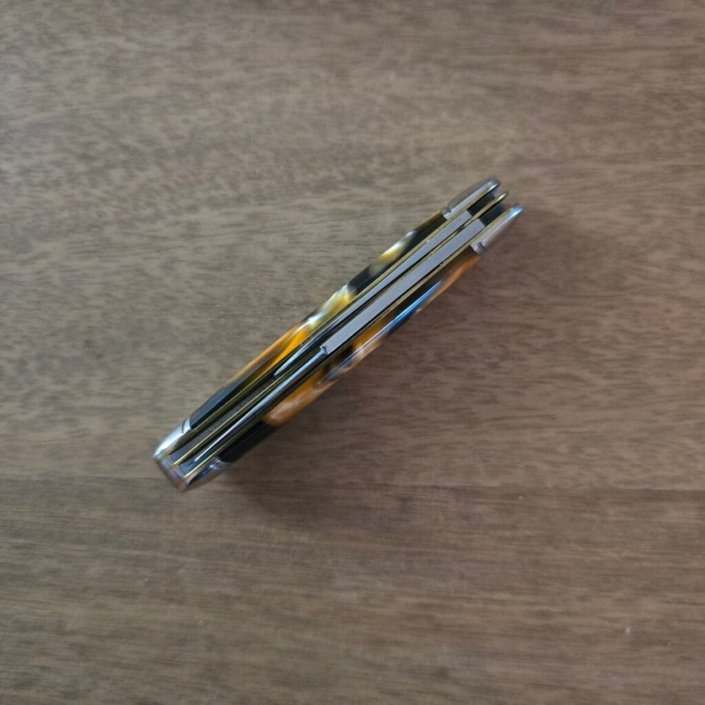 Great Eastern Cutlery #661210 Pumpkin Patch Acrylic 1 of 48 pcs. no serial numbers (see pictures for age related patina) – gallery image 4
