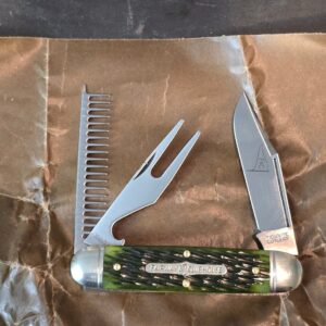 Great Eastern Cutlery #351325 Fairway Green Jigged Bone PROTOTYPE