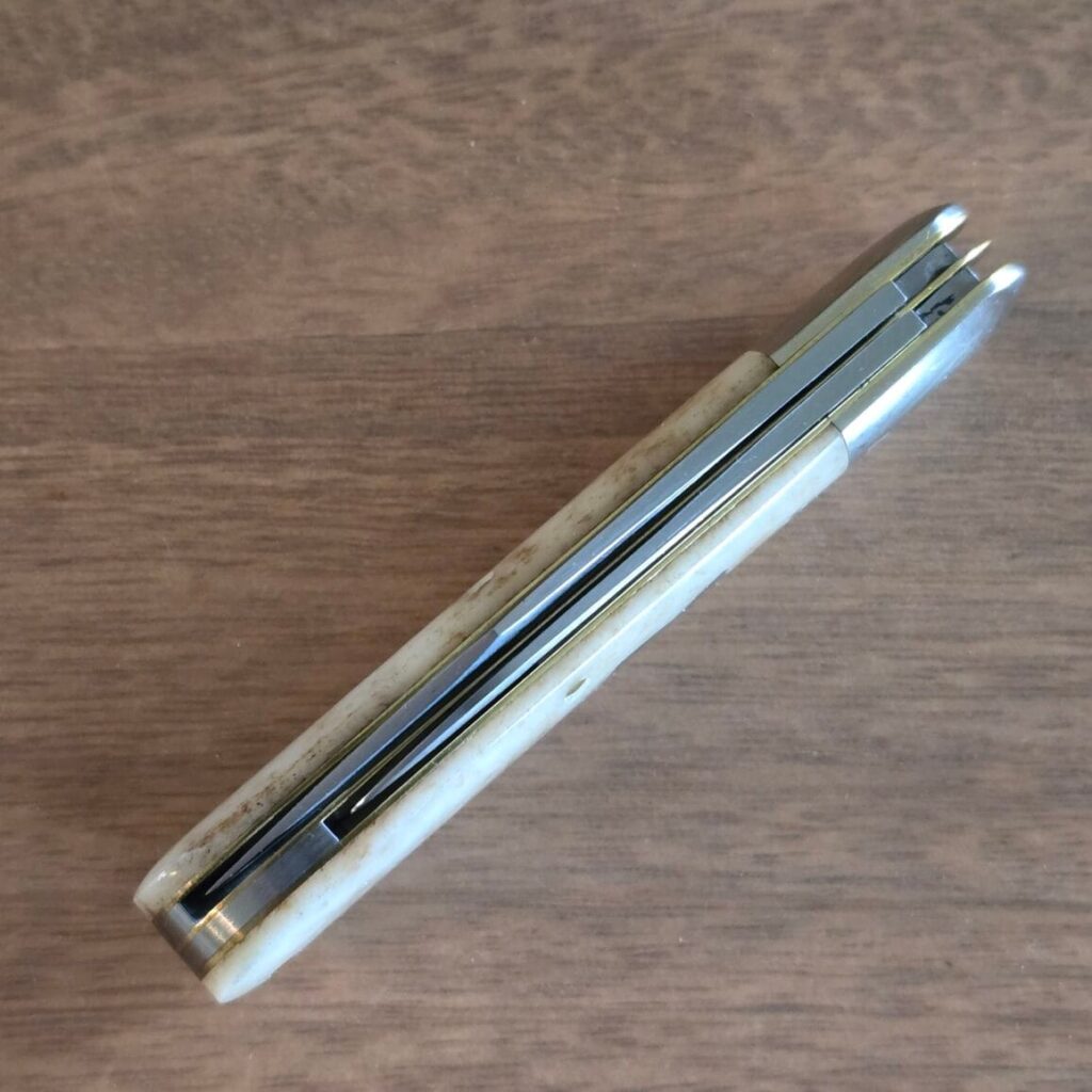 Great Eastern Cutlery #781224 Smooth Appaloosa Bone SN 73 knife for sale