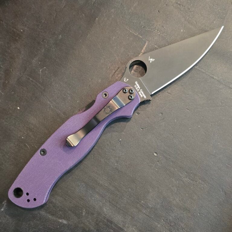 Spyderco Paramilitary 2 BK PR C81GPPRBK2