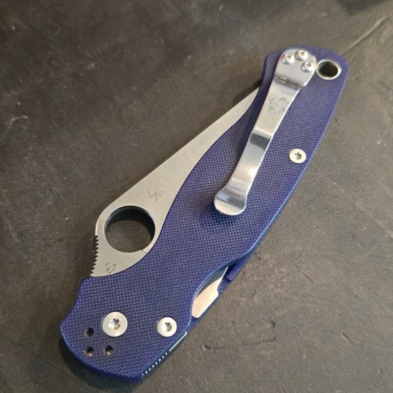 Spyderco Paramilitary 2 S110V C81GPDBL2