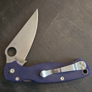 Spyderco Paramilitary 2 S110V C81GPDBL2