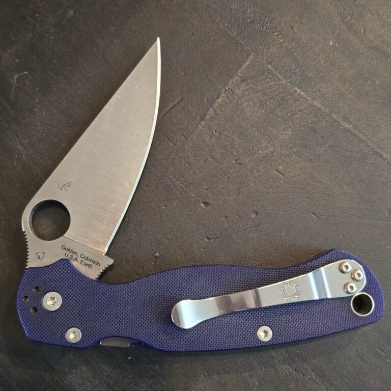 Spyderco Paramilitary 2 S110V C81GPDBL2