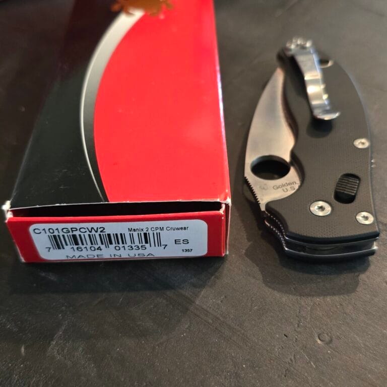 Spyderco Manix 2 CPM Creuwear C101GPCW2