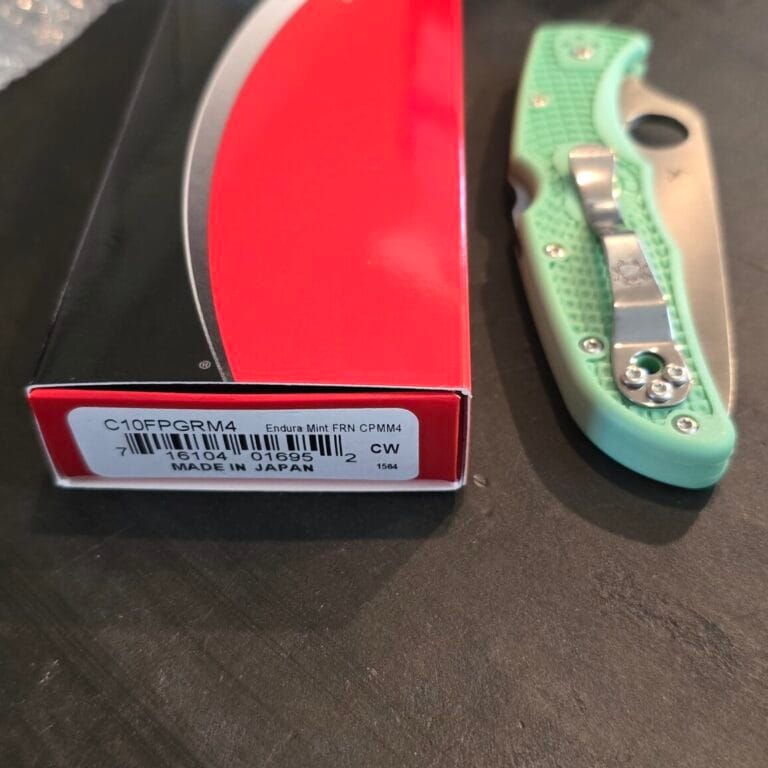 Spyderco Endura Mint FRN CPMM4 C10FPGRM4