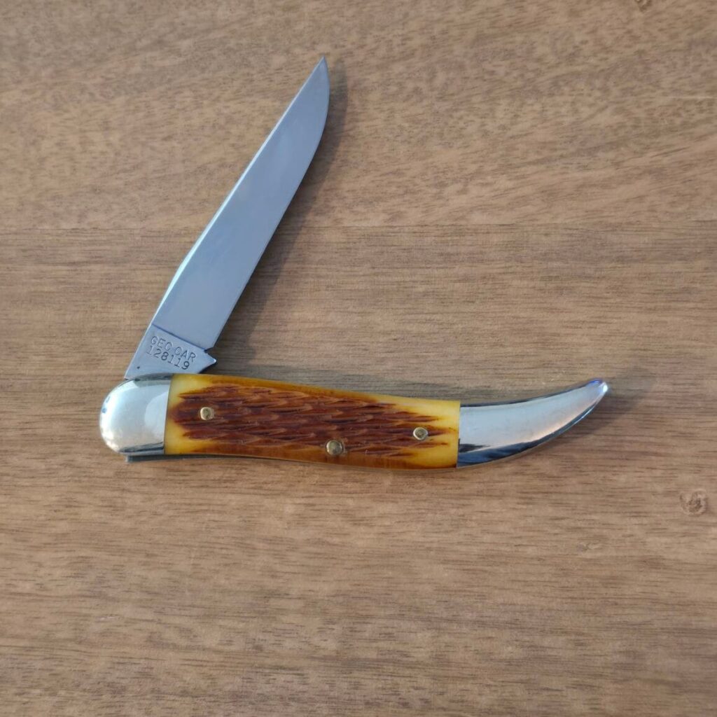 Great Eastern Cutlery #128119 Dark Chestnut Jigged Bone – gallery image 3