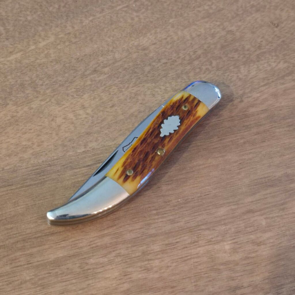 Great Eastern Cutlery #128119 Dark Chestnut Jigged Bone – gallery image 5