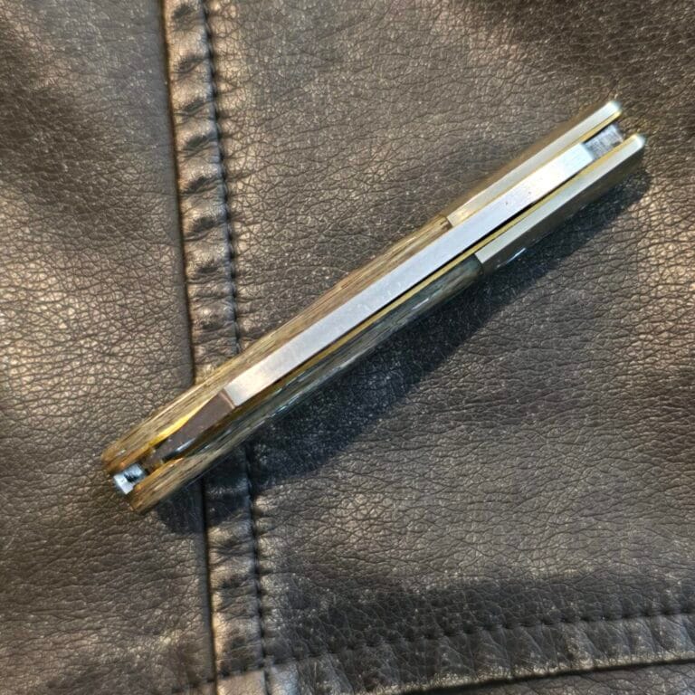 Schatt & Morgan Abalone 69 CB-S Pattern in 1095 Carbon Steel