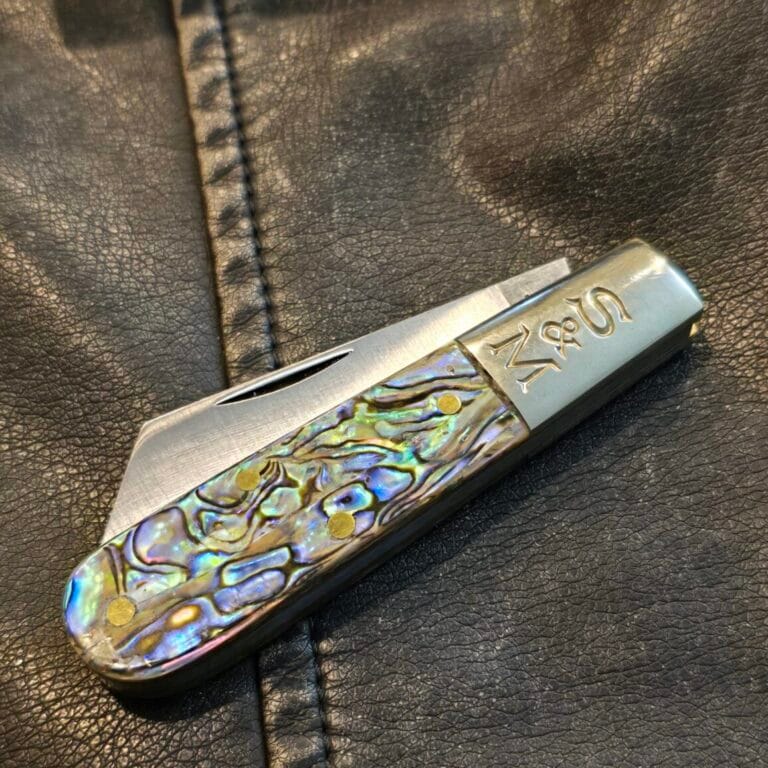 Schatt & Morgan Abalone 69 CB-S Pattern in 1095 Carbon Steel