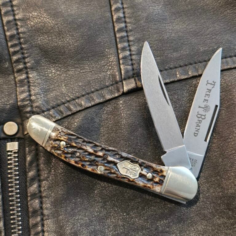 Boker Solingen Barlow Slip Joint Folding Knife in Jigged Bone 2626 AB