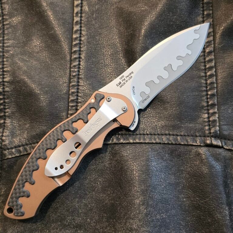 Kershaw USA Tyrade Ken Onion Liner Lock Speed Safe 1850 in 154CM and CPM-D2 June 2008