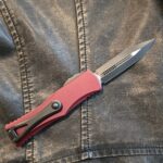 Microtech Herra D/E Merlot Standard 702-1 MR knife for sale