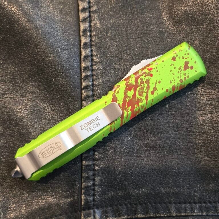 Microtech Zombietech Stonewash Standard 122-10 Z