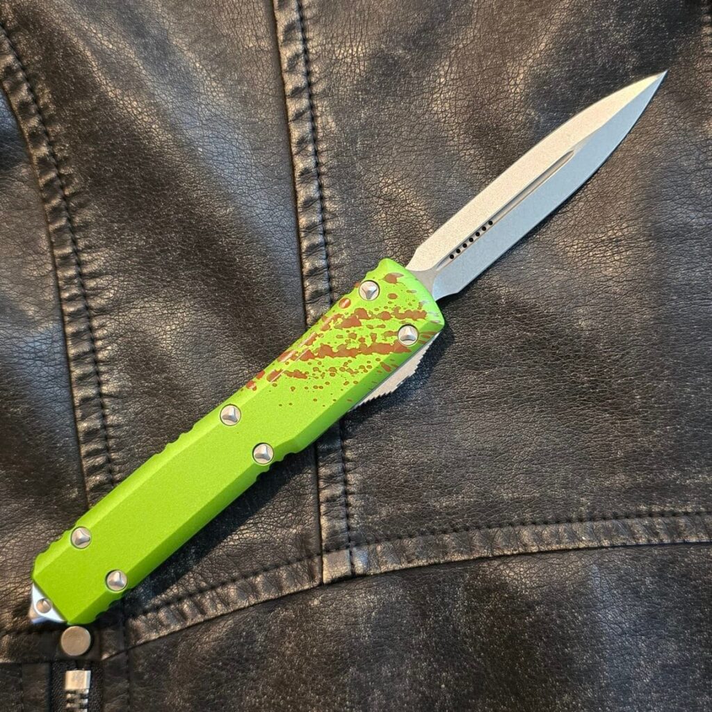Microtech Zombietech Stonewash Standard 122-10 Z For Sale - TSA Knives