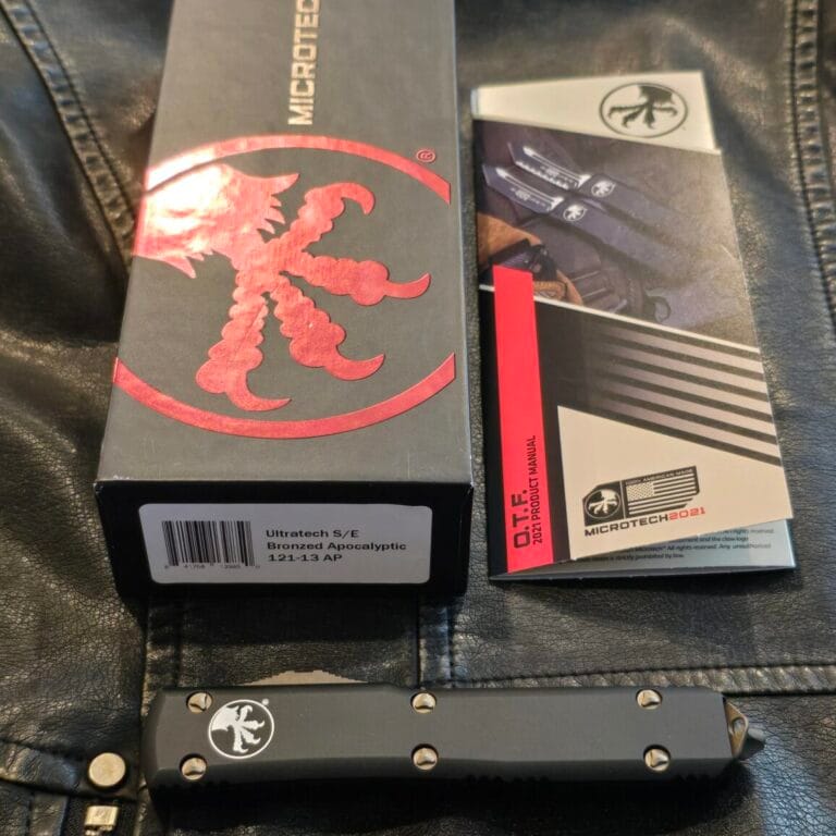 Microtech Ultratech S/E Bronzed Apocalyptic 121-13 AP