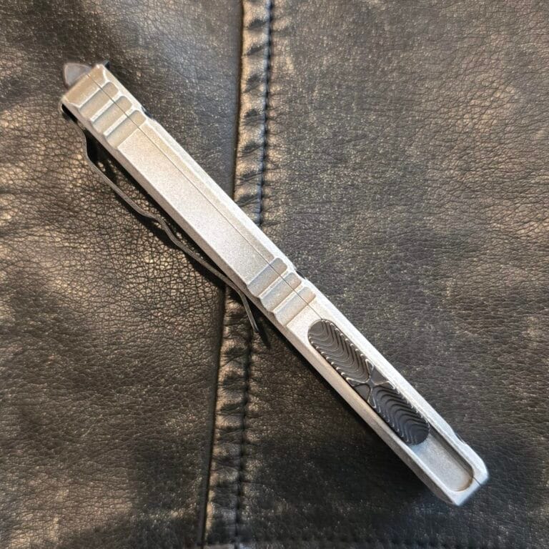 Microtech Ultratech S/E SAD Sandtrooper Deep Engraved Standard 121-1 SAD