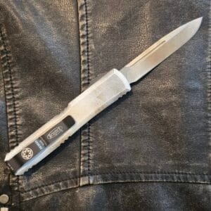 Microtech Ultratech S/E SAD Sandtrooper Deep Engraved Standard 121-1 SAD