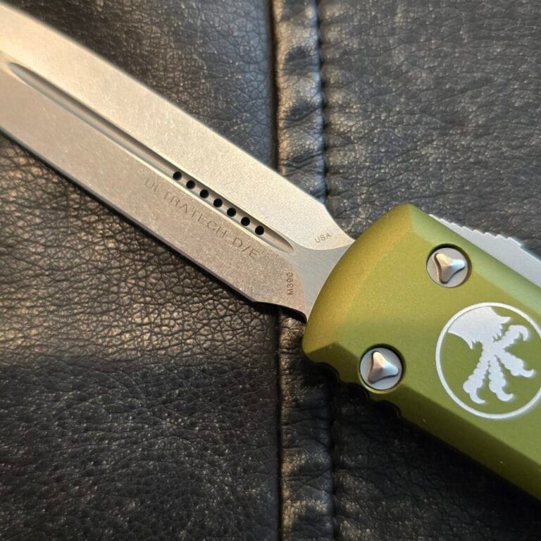 Microtech Ultratech S/E SAD Sandtrooper Deep Engraved Standard 121-1 SAD