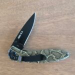 Stone River NRA-ILA Snake Skin Liner Lock knife for sale