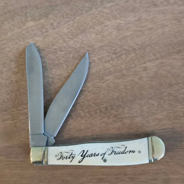 Stone River NRA-ILA 40 Years of Freedom Trapper in White Bone