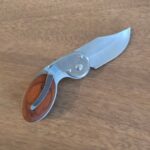 Outwood Mini Folding Knife Push Button Opener knife for sale