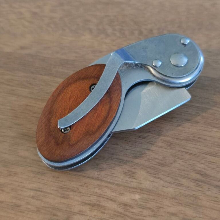 Outwood Mini Folding Knife Push Button Opener
