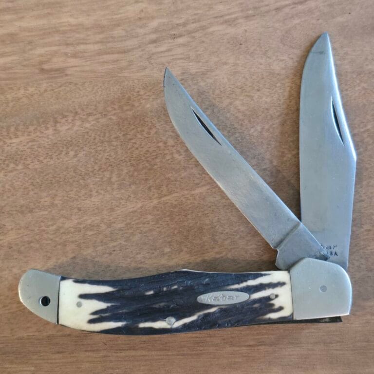 Kabar USA 1184 2 Blade Hunter in "Staglon"