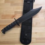 Ontario Knife USA Spec Plus SP10 Raider Bowie w/ Nylon Sheath knife for sale