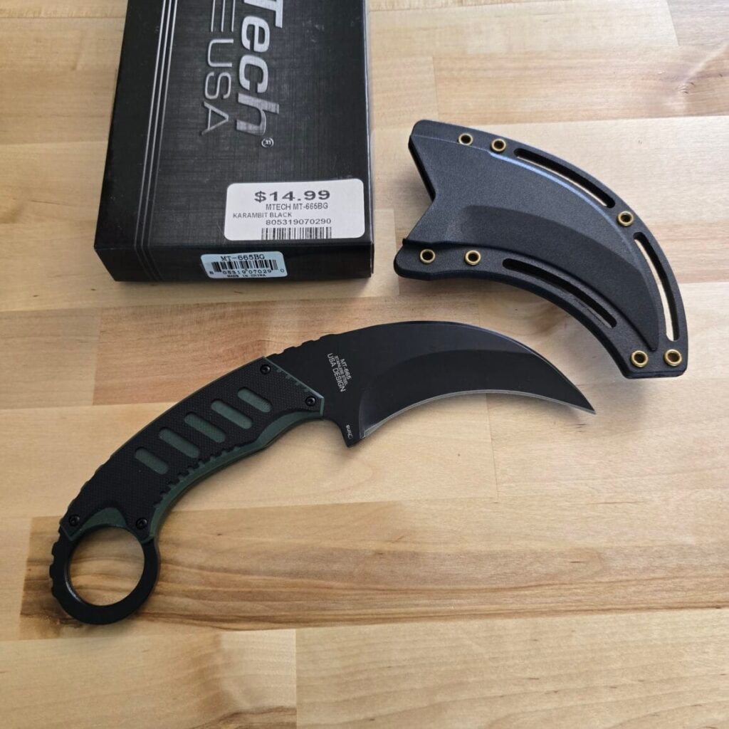 Mtech Karambit MT-665BG knife for sale