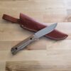 BPS Knives Bushcraft Fixed Knife 4.25" 1066 Steel Full Tang Blade Walnut Handle