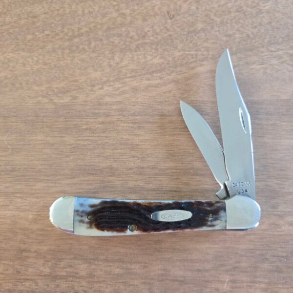 Case 6292 Brown Jigged Bone 2 Blade Folder