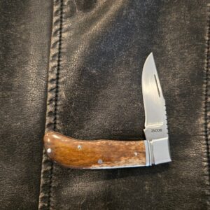 Phil Jacob Mammoth Slip Joint Trapper Knife (Satin)