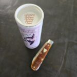 Great Eastern Cutlery #152125 STL Antique Autumn Jigged Bone Discounted due to chipped jigging on the front scale) knife for sale