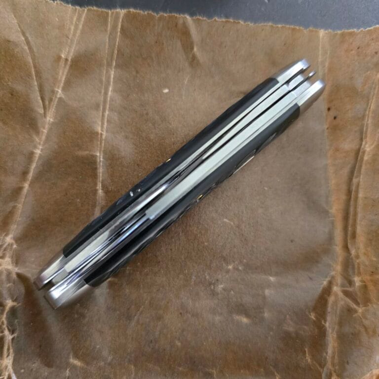 Great Eastern Cutlery #352322 Black Tex Del Johnny OTS