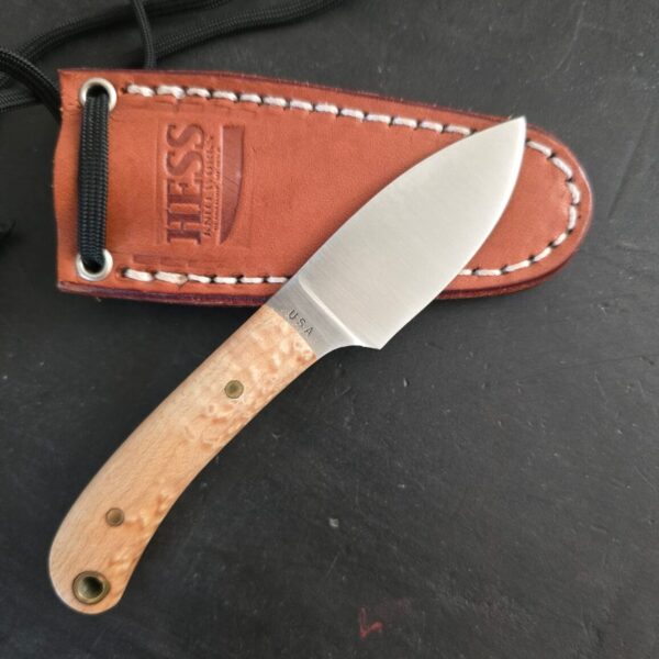 Hess Mini Caper in Birdseye Maple USA made in Gladstone MI